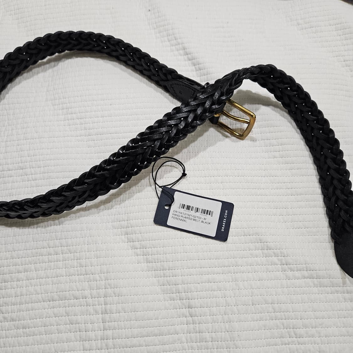 [M] 드레익스 위빙 벨트 블랙 상품이미지3