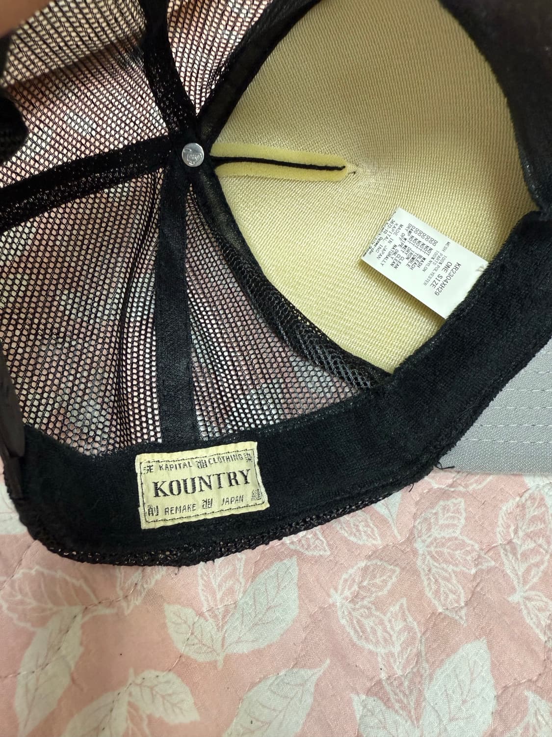 캐피탈 캡 모자 상품이미지3