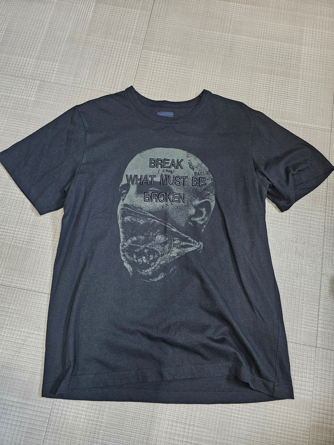 준지 JUUN.J 입체 프린팅 반팔 티셔츠 상품이미지1