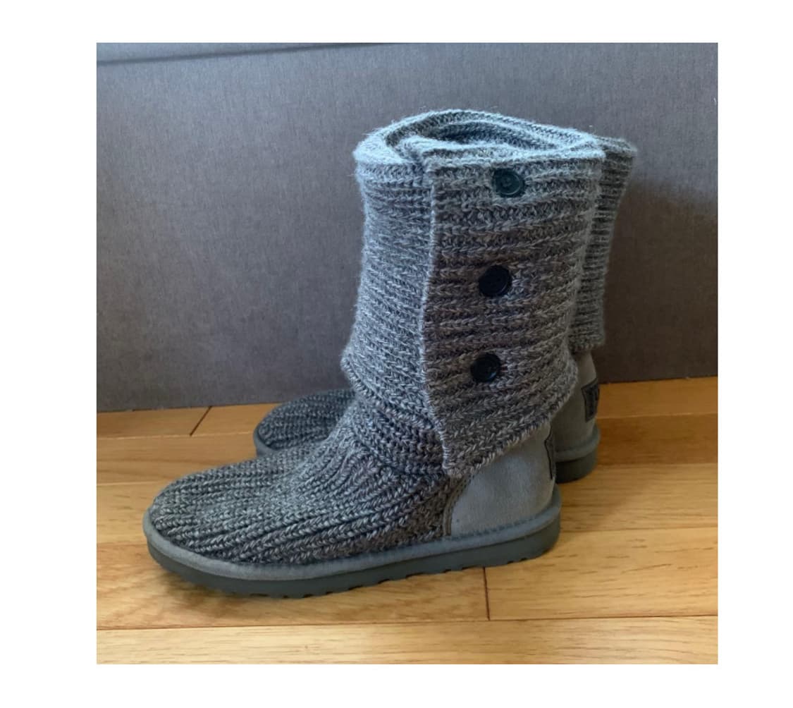 어그 카디 니트 부츠 그레이 240 상품이미지3