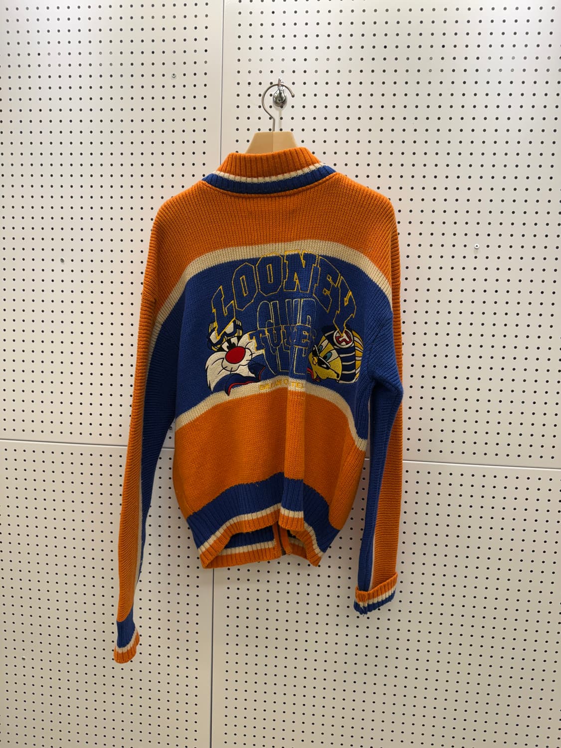 루니툰즈 캐릭터 니트 집업 가디건 U1728 상품이미지3