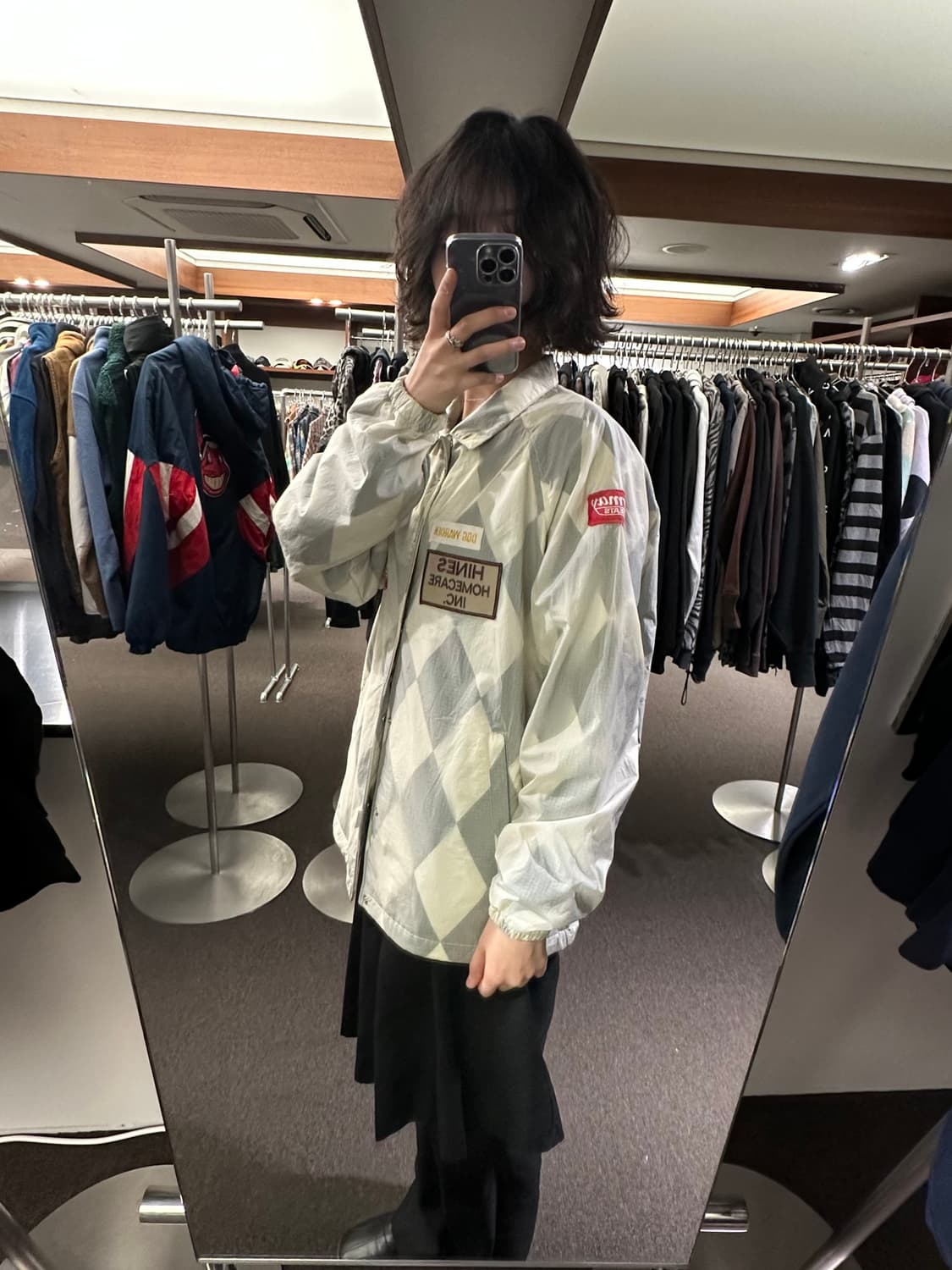 L)Fetch 페치 빈티지 립스탑 코치 자켓 상품이미지2