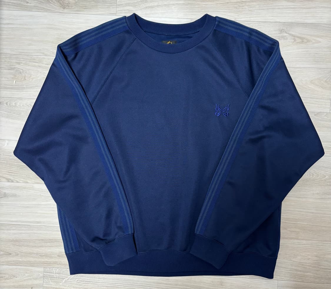 니들스 x 스튜디오스 트랙 크루넥 긴팔 맨투맨 (track) 상품이미지1