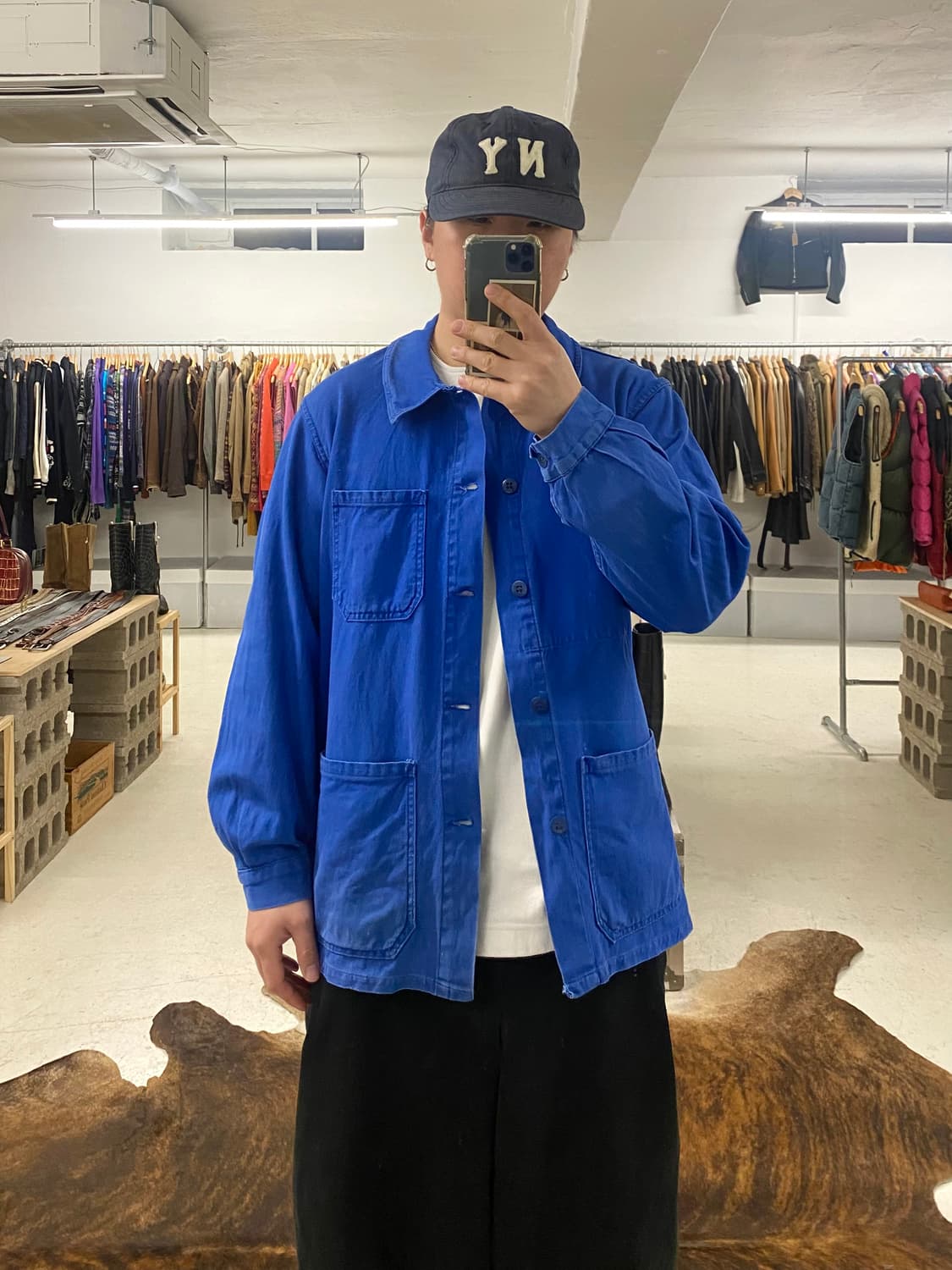 50~60's VTG french work jacket 상품이미지1