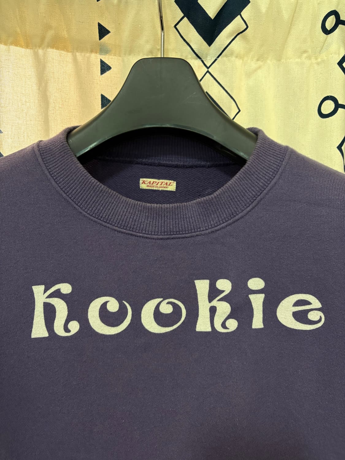캐피탈 Kookie 쿠키 스웻셔츠 퍼플 상품이미지4