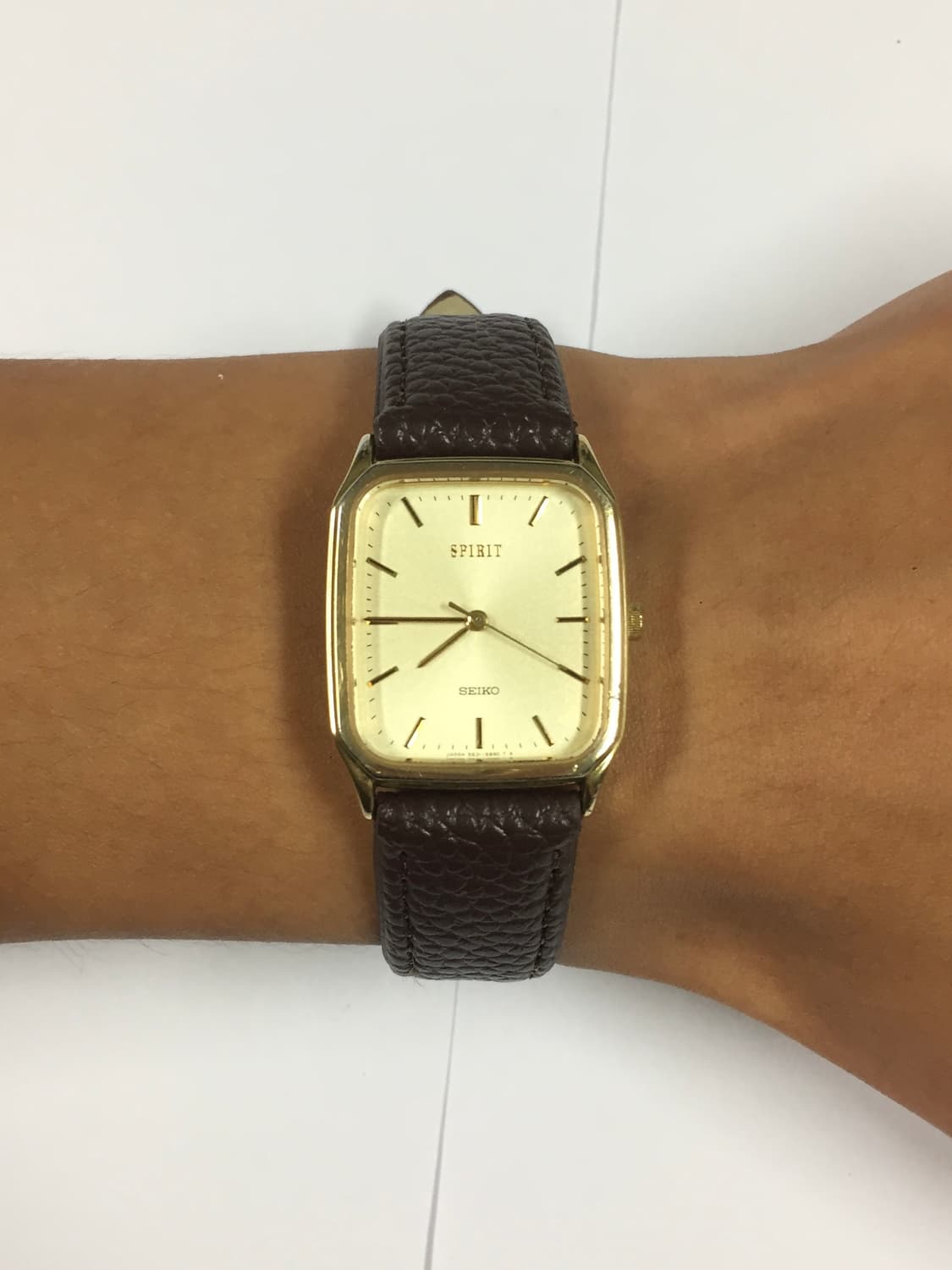 90s seiko spirit square quartz gold 상품이미지2