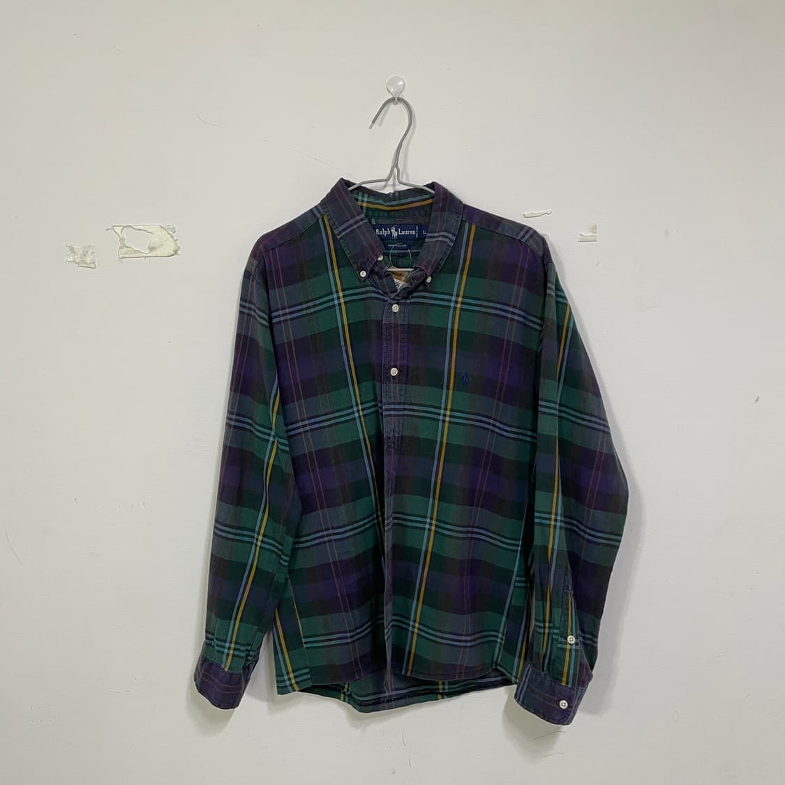 폴로랄프로렌 체크 셔츠 상품이미지1