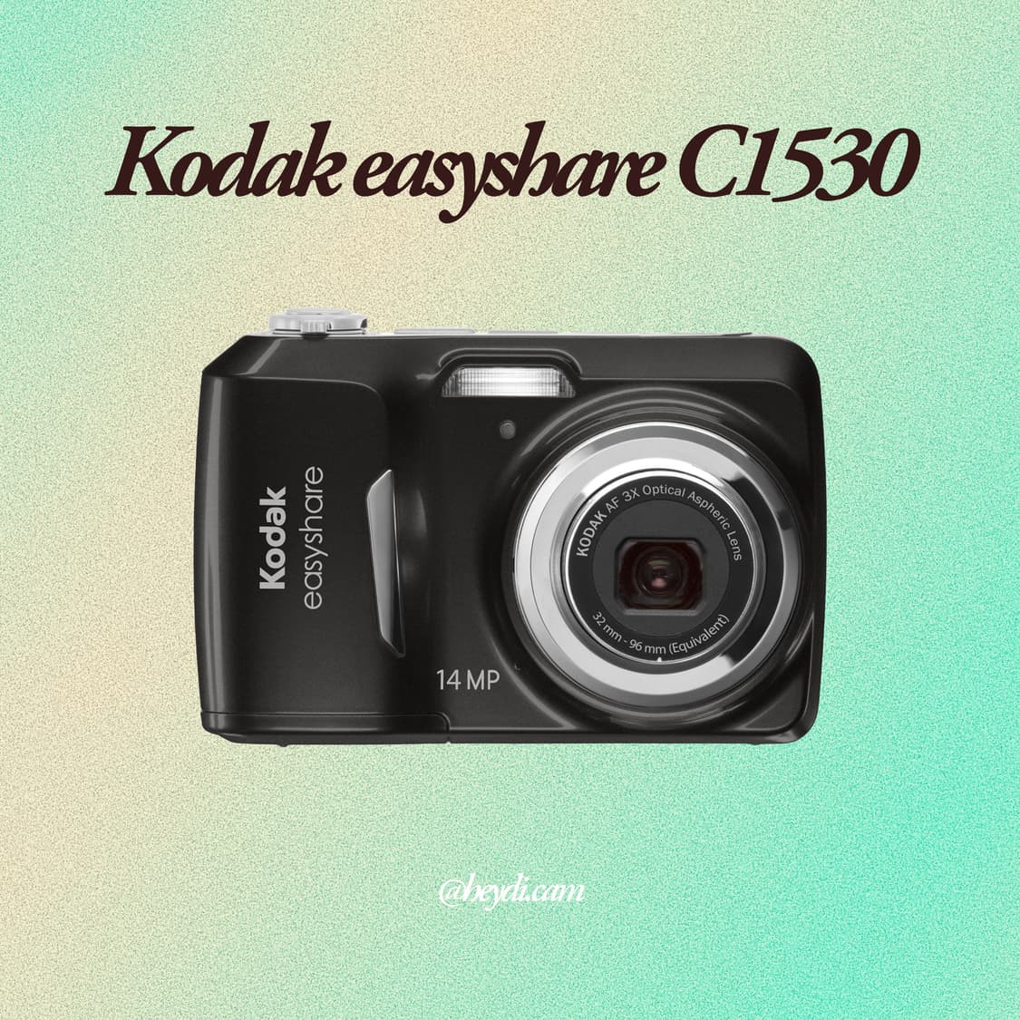 (키키 디카) Kodak easyshare C1530 블랙2 상품이미지1