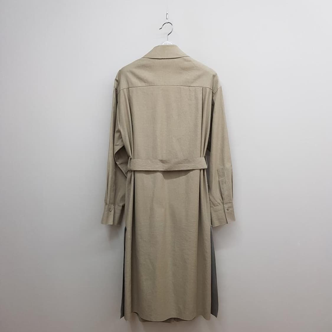 한섬 더캐시미어 벨티드 롱코트 82-94-160사이즈 상품이미지5