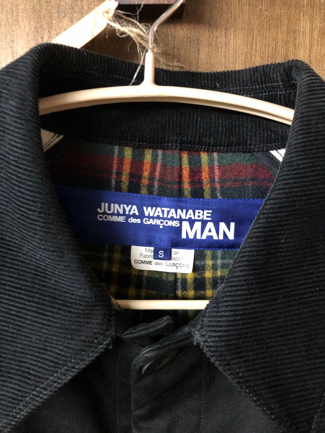 Junyawatanabe man 스웨이드 패치 코트 s 상품이미지6