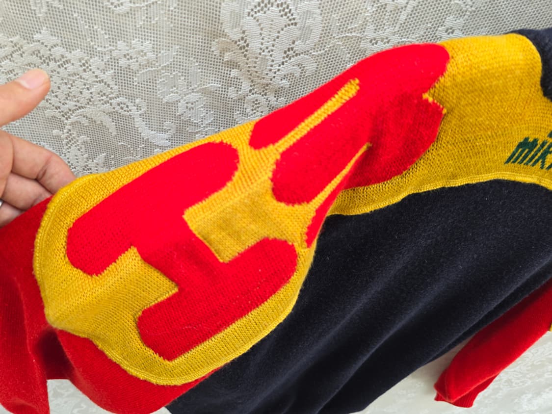 90s 빈티지 미키하우스 울 니트 (made in japan) 상품이미지7