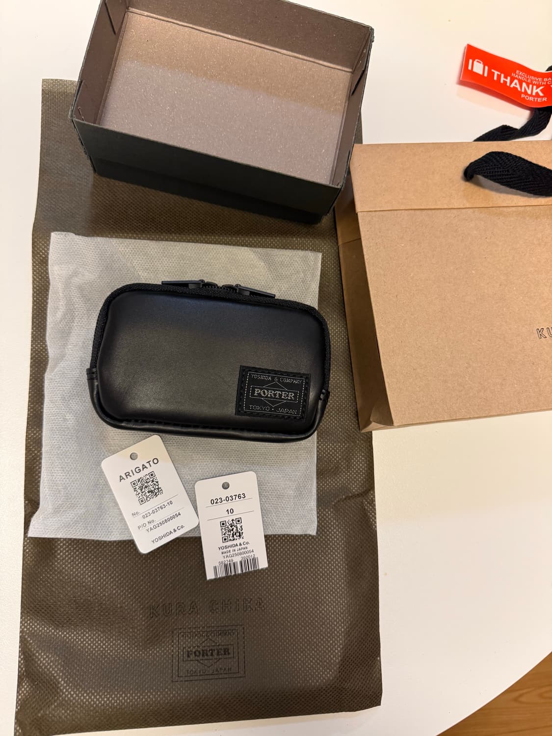 포터 프리스타일 멀티 코인 케이스 블랙 상품이미지2