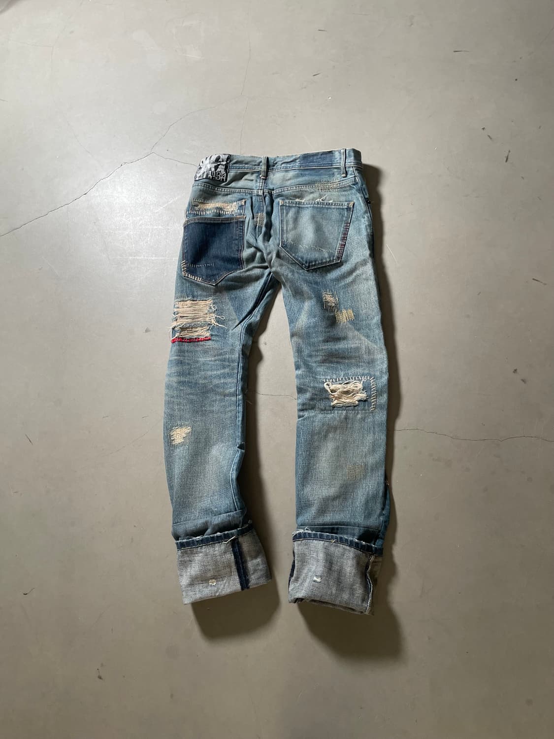 HPX  Distressed Repair Denim 상품이미지3