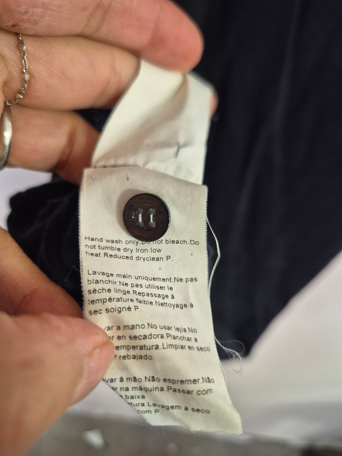 보스 블랙 반팔 니트 가디건 상품이미지4