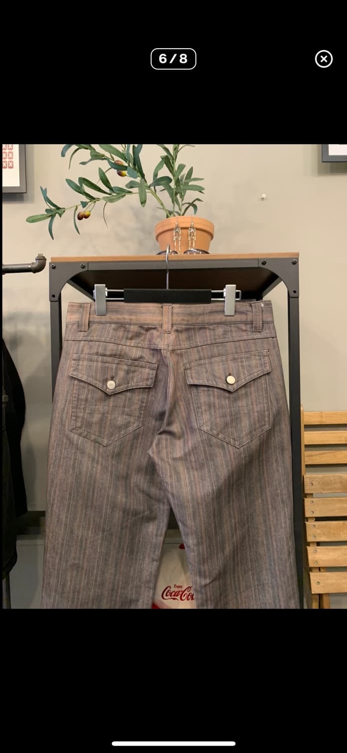 Western detail stripe pants 상품이미지6