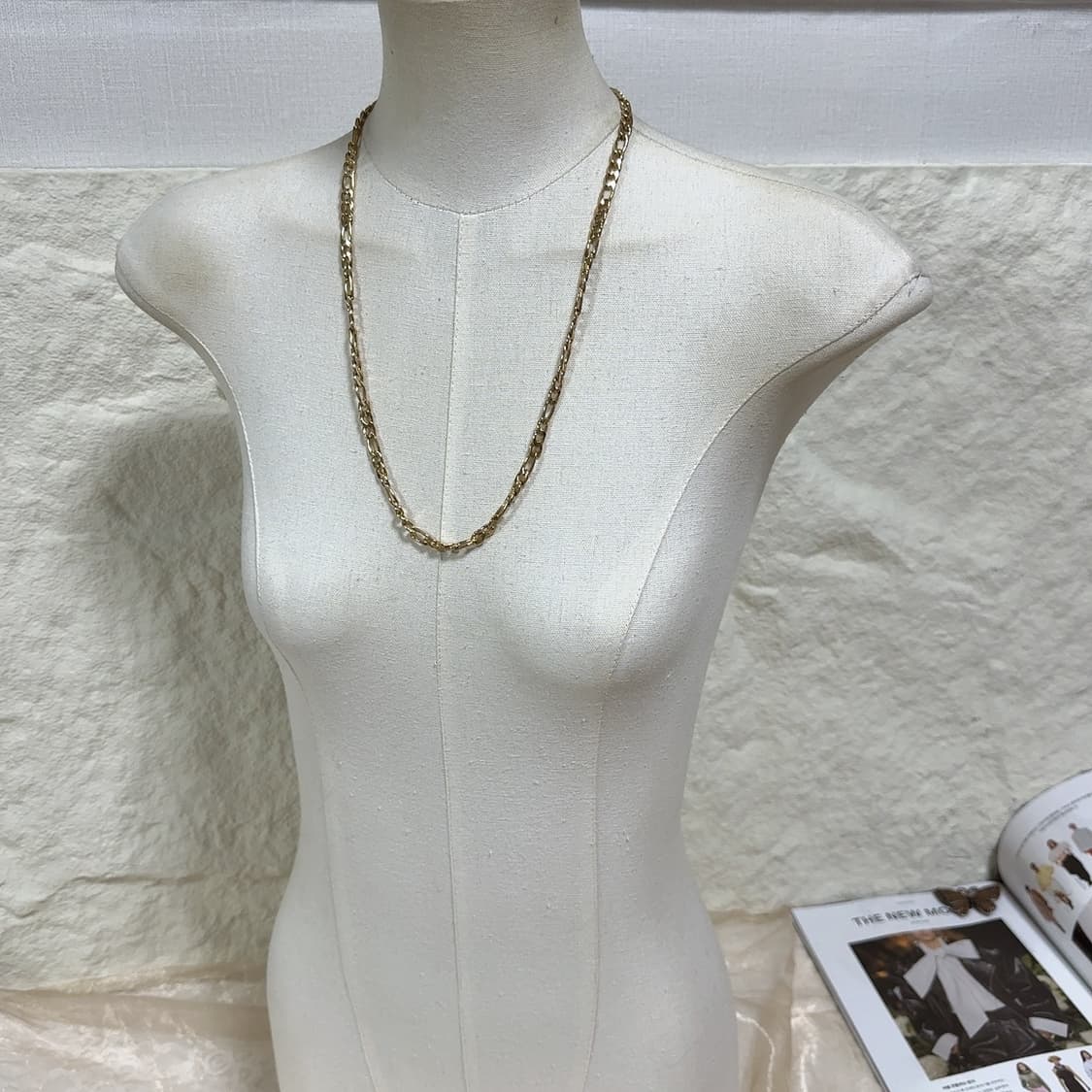 빈티지 중세 쿠바체인 목걸이 상품이미지1