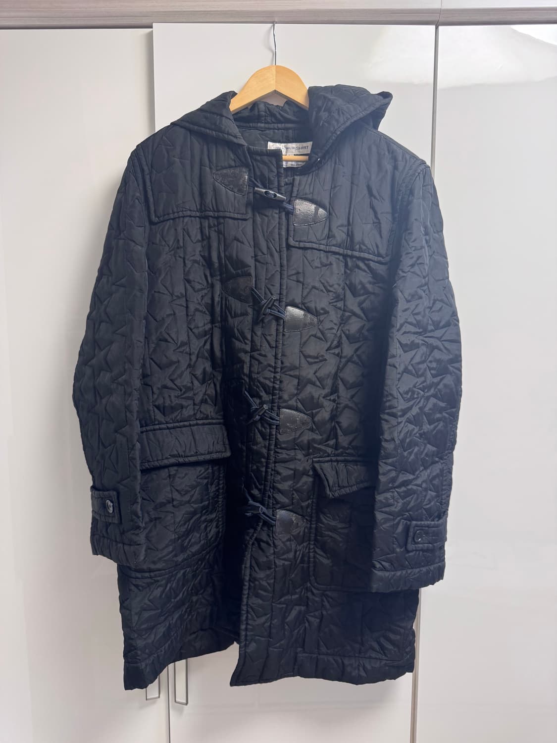 comme des garcons shirt 퀼팅 더플코트 상품이미지1