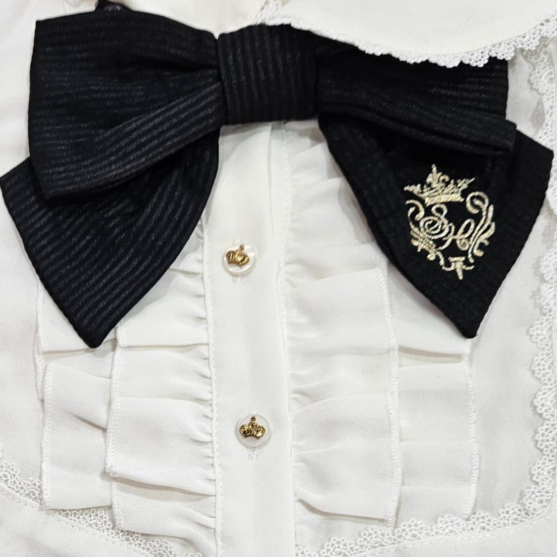 시크릿허니(Secret Honey)리본 블라우스 상품이미지6