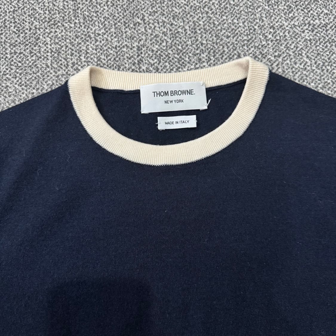 톰 브라운 4바 헥터 반팔 니트 상품이미지4