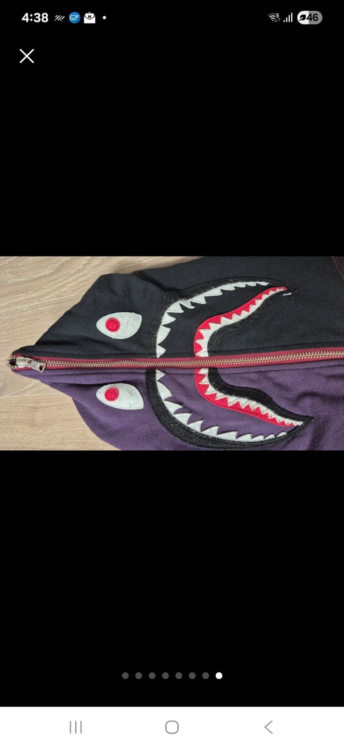 bape xs 155 베이프 도킹 후드집업 상품이미지1