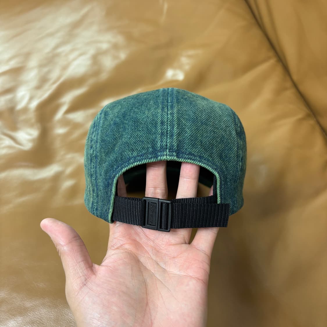Supreme 슈프림 23ss 오버다이드 데님 그린 캠프캡 모자 상품이미지7