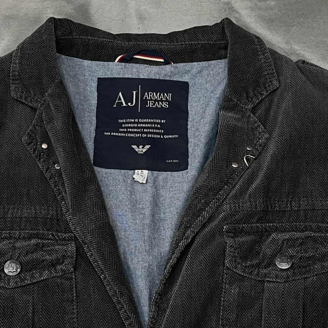  아르마니 진스 워크 블레이저 y14434 상품이미지4