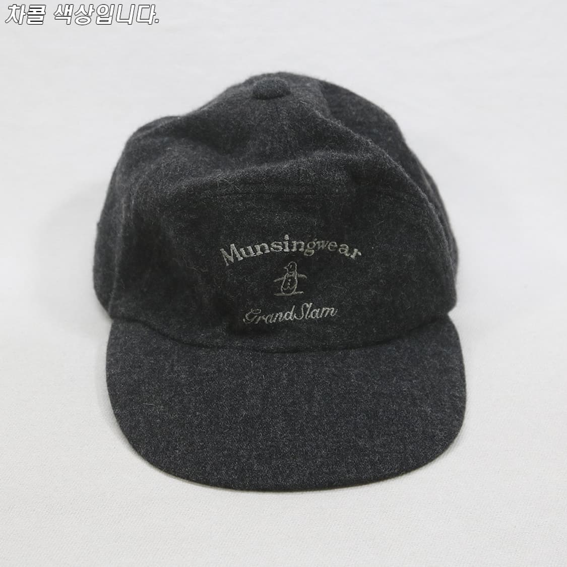 (착용컷) Munsingwear 모직 볼캡 (남성용 L) 상품이미지3