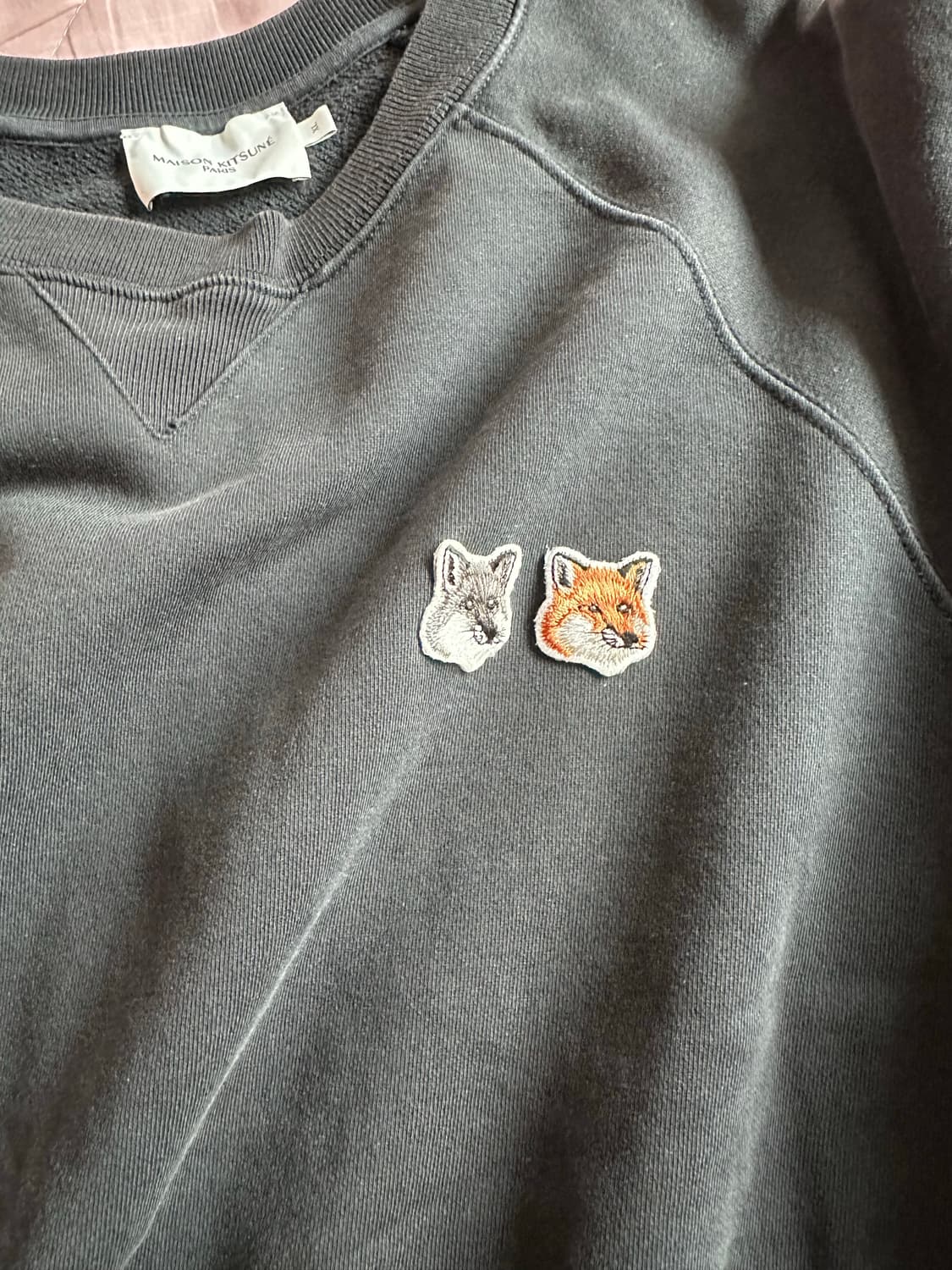 메종키츠네 더블폭스 맨투맨 XL 상품이미지4