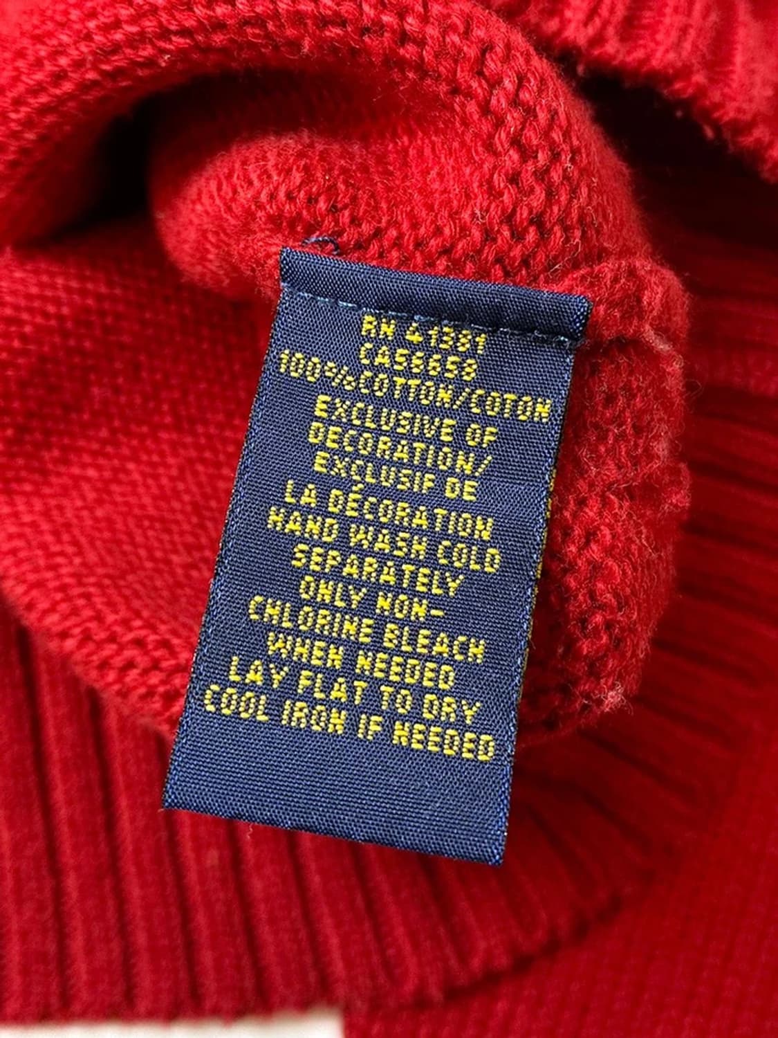 폴로 랄프로렌 코튼 로고 베이직 니트 PN5145 상품이미지7