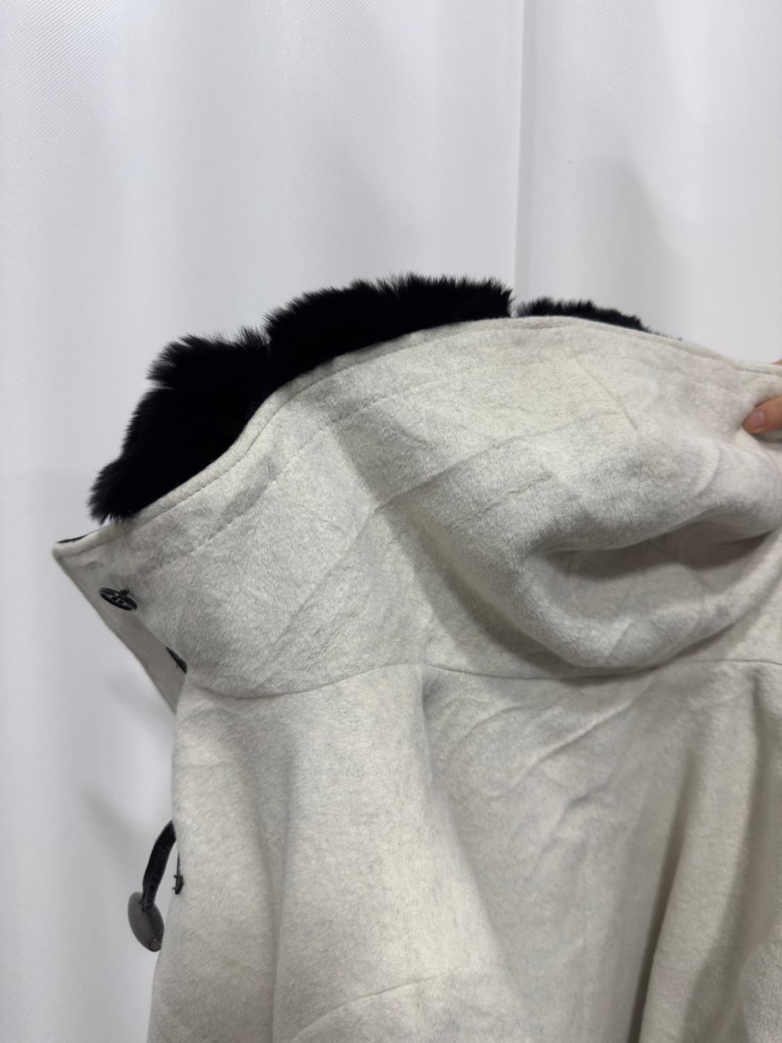 kiyoko takase white hood duffle coat 상품이미지10