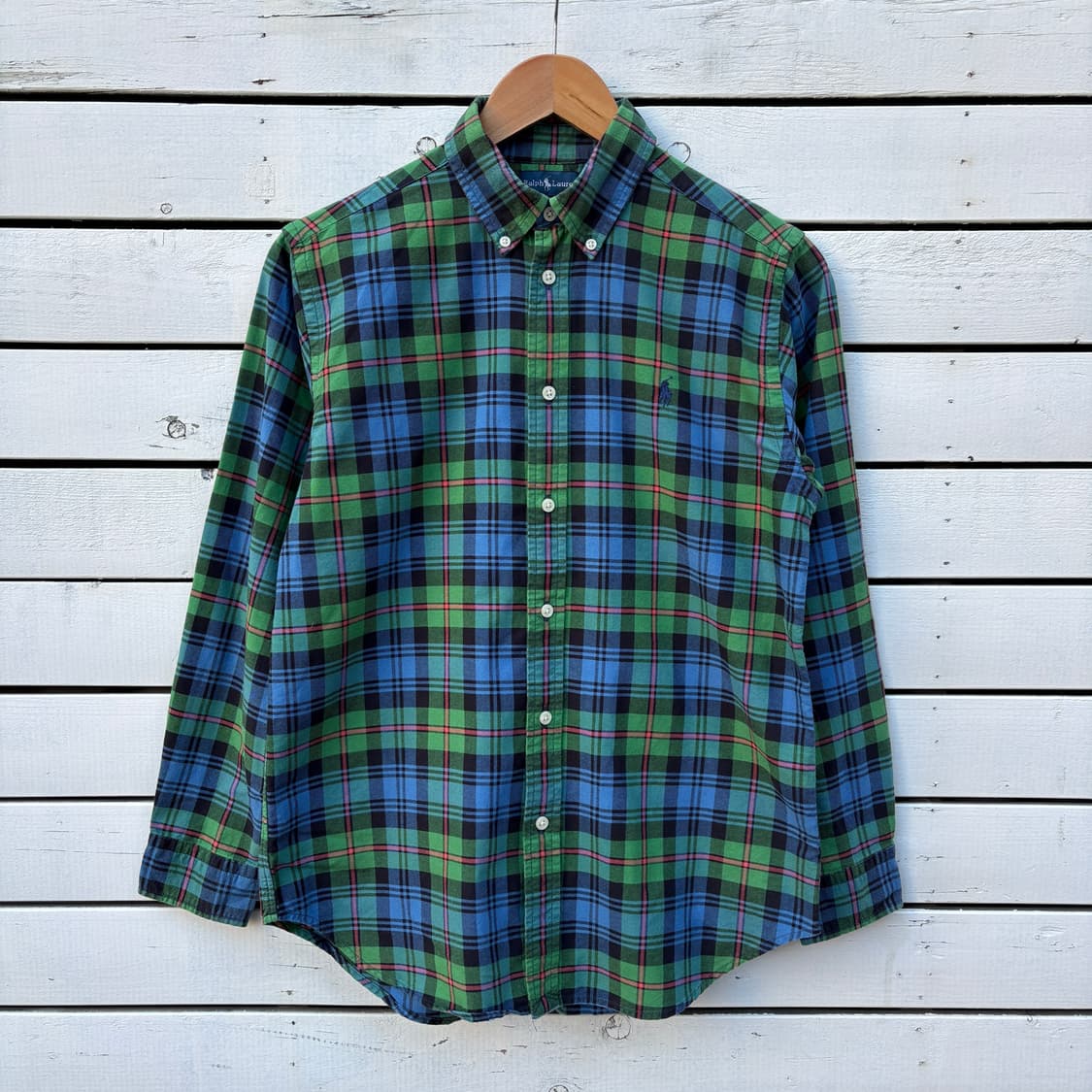 Polo 폴로 체크 셔츠 상품이미지1