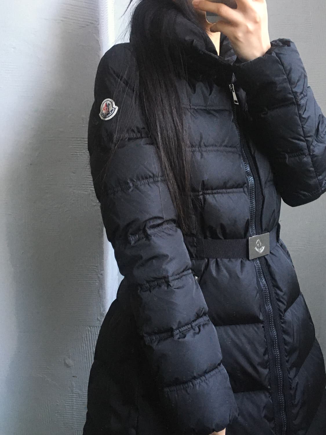 MONCLER 몽클레르 퓨어구스다운 벨티드 우먼 패딩코트 상품이미지3