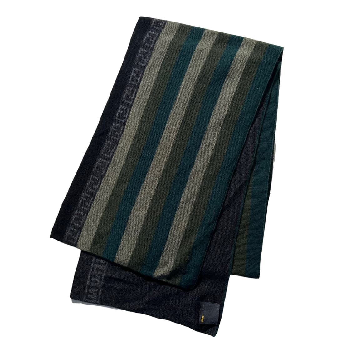 펜디 주카패턴 스트라이프 캐시미어 블렌드 머플러 목도리 상품이미지2