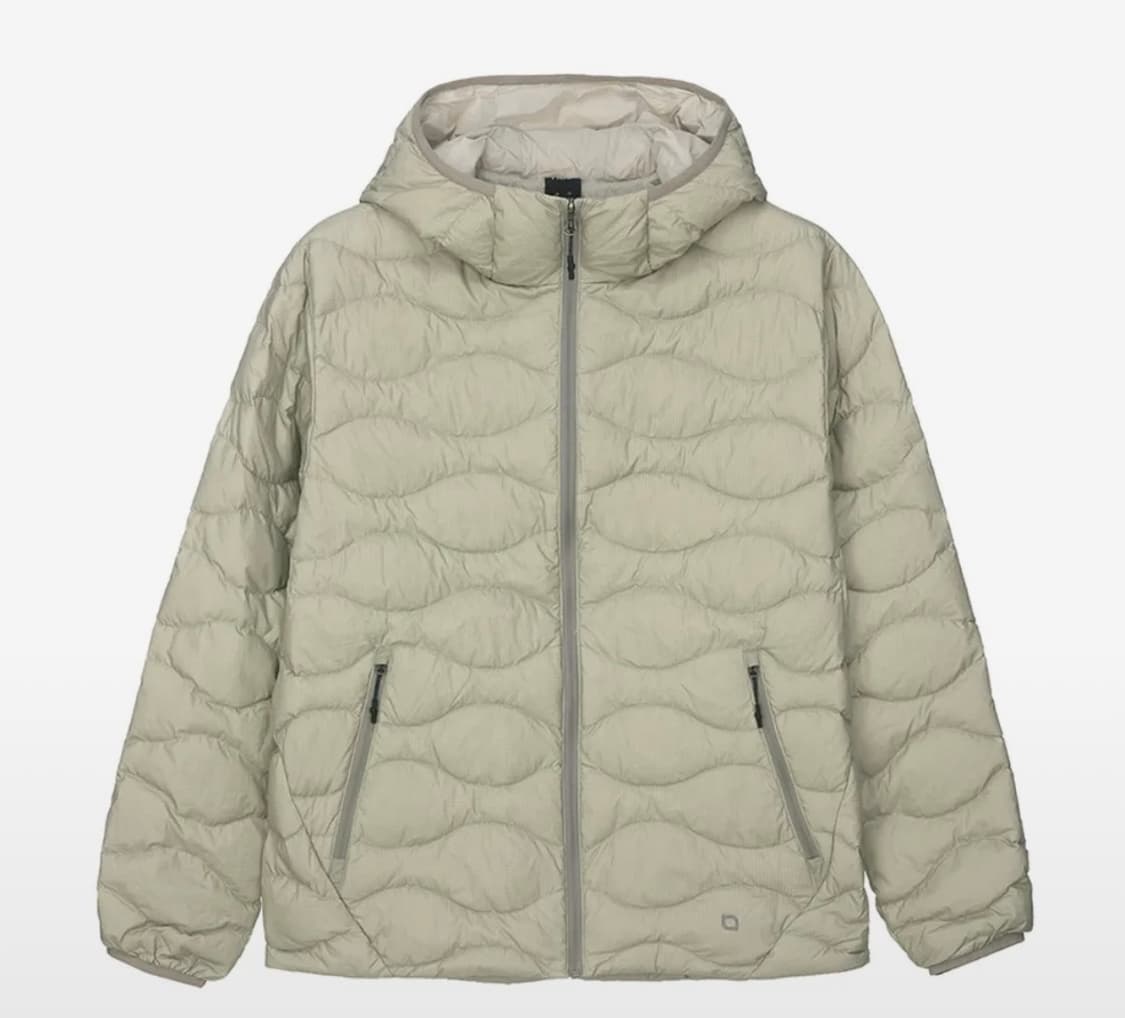 나우/nau 페더라이트 후드 다운 Light Khaki Beige 상품이미지1