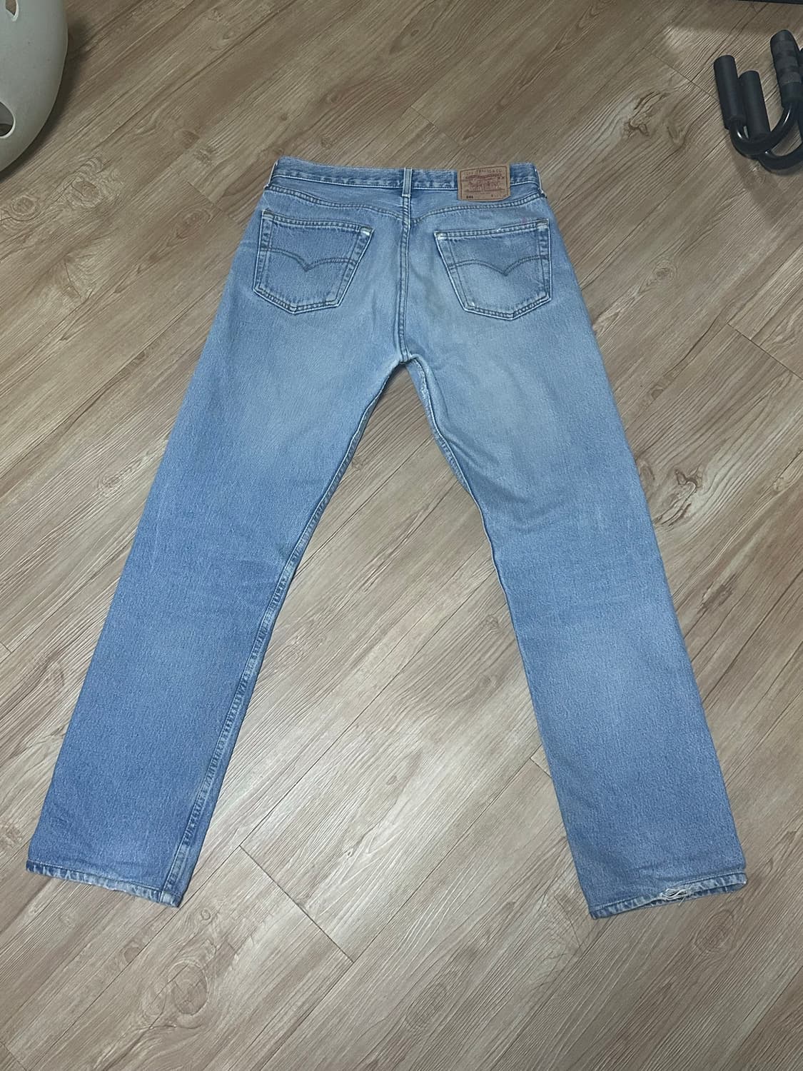 90s 빈티지 리바이스 501 연청 상품이미지2