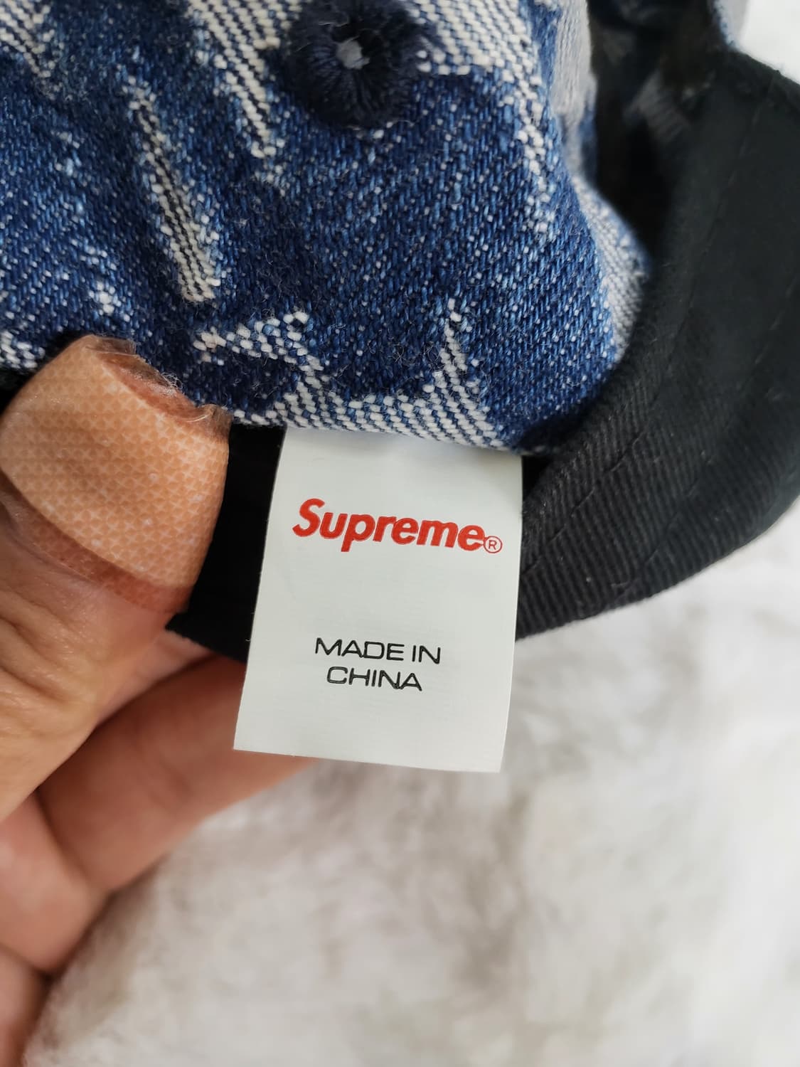 슈프림 자카드 캠프 캡 상품이미지5