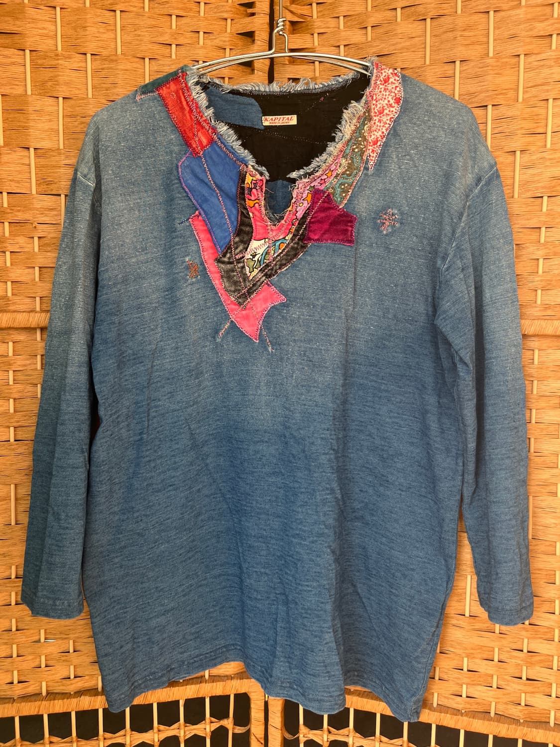 캐피탈 패치워크 롱슬리브 상품이미지2