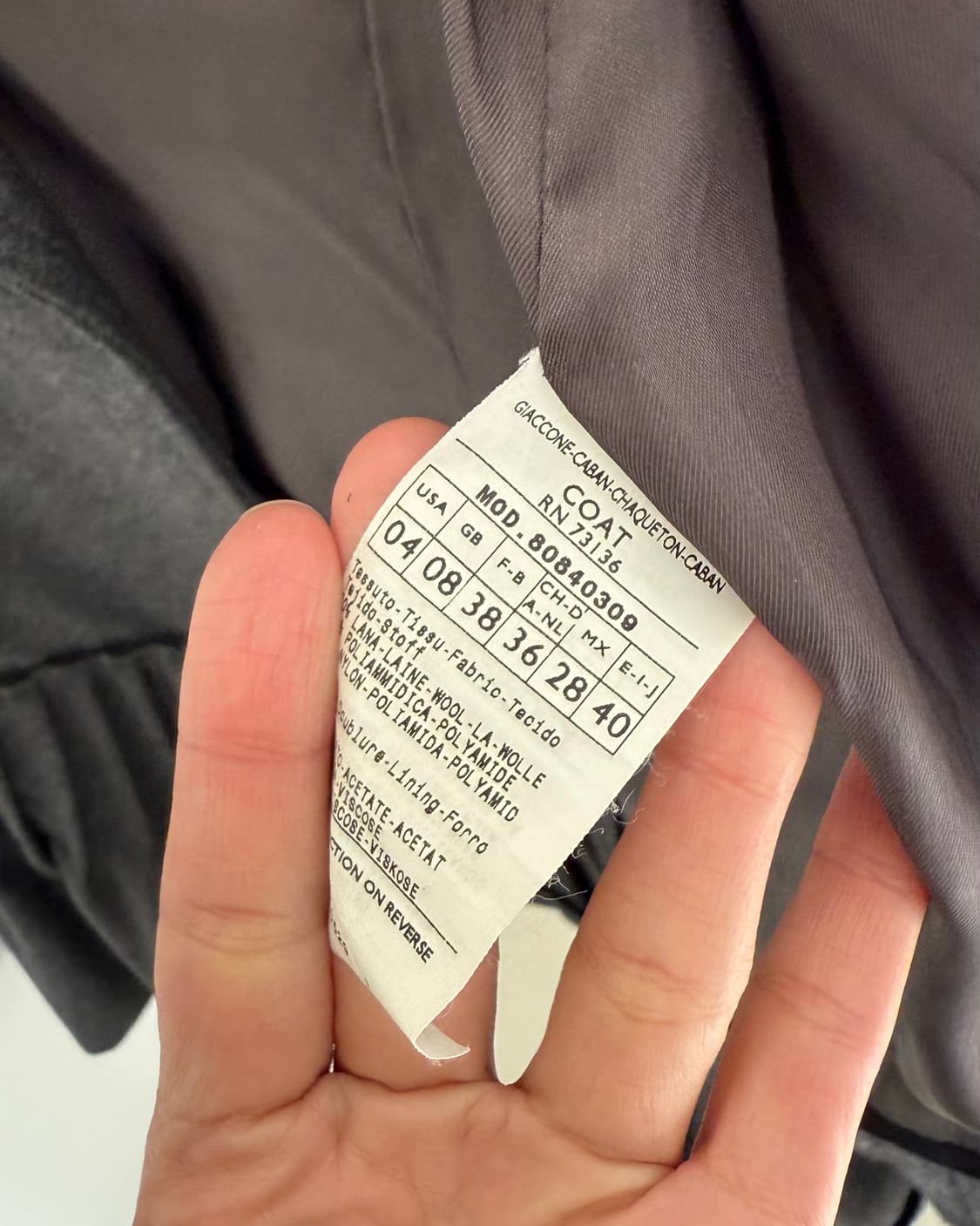 Max&co 울 코트 상품이미지3