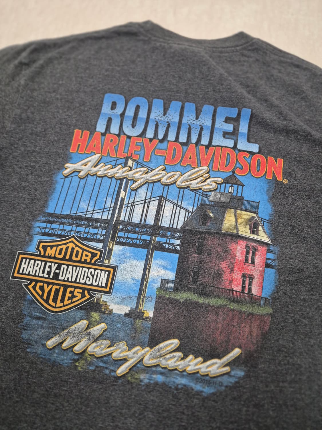 할리 데이비슨 반팔티셔츠 팝니다 상품이미지3