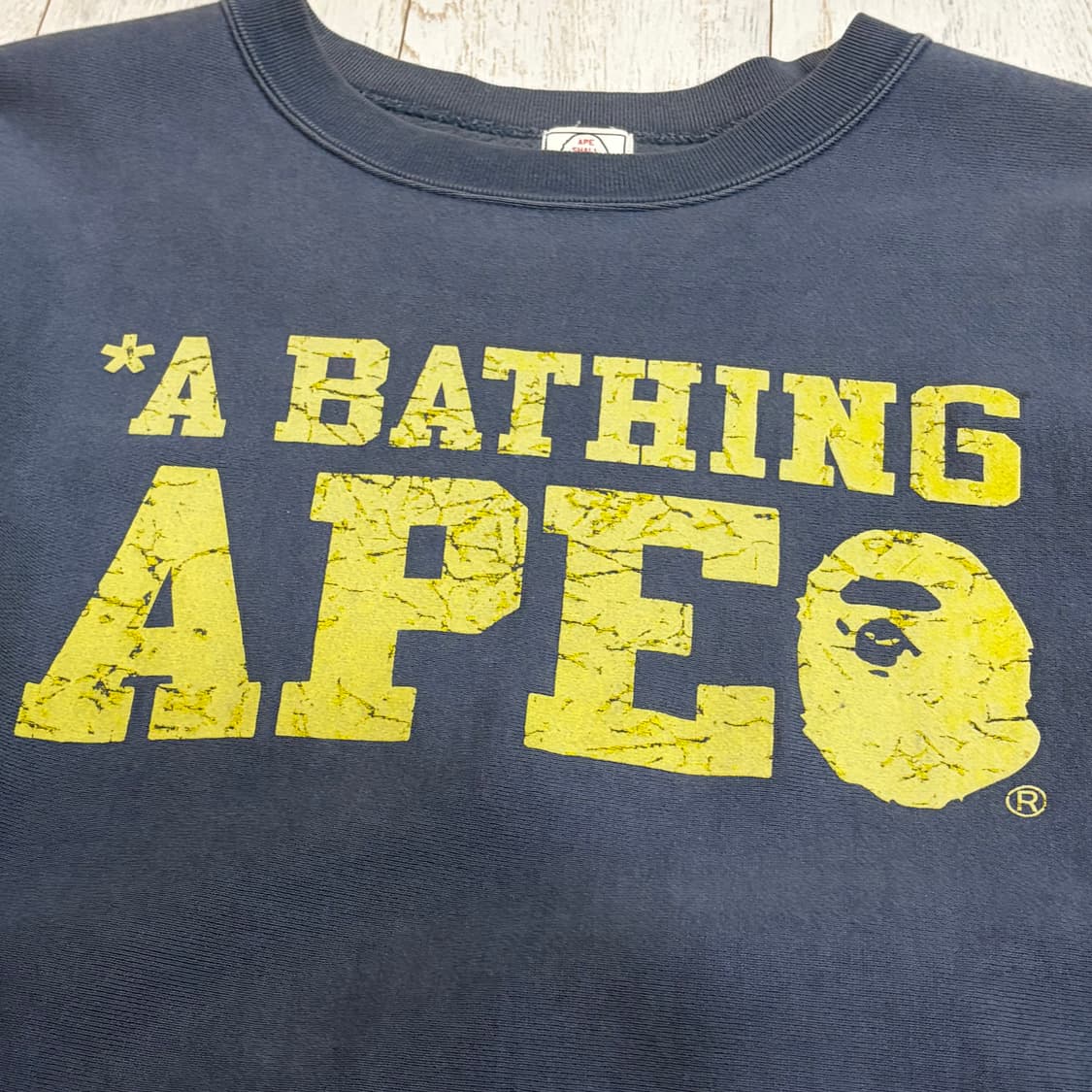 90s 베이프 리버스위브 스웻셔츠 맨투맨  상품이미지2