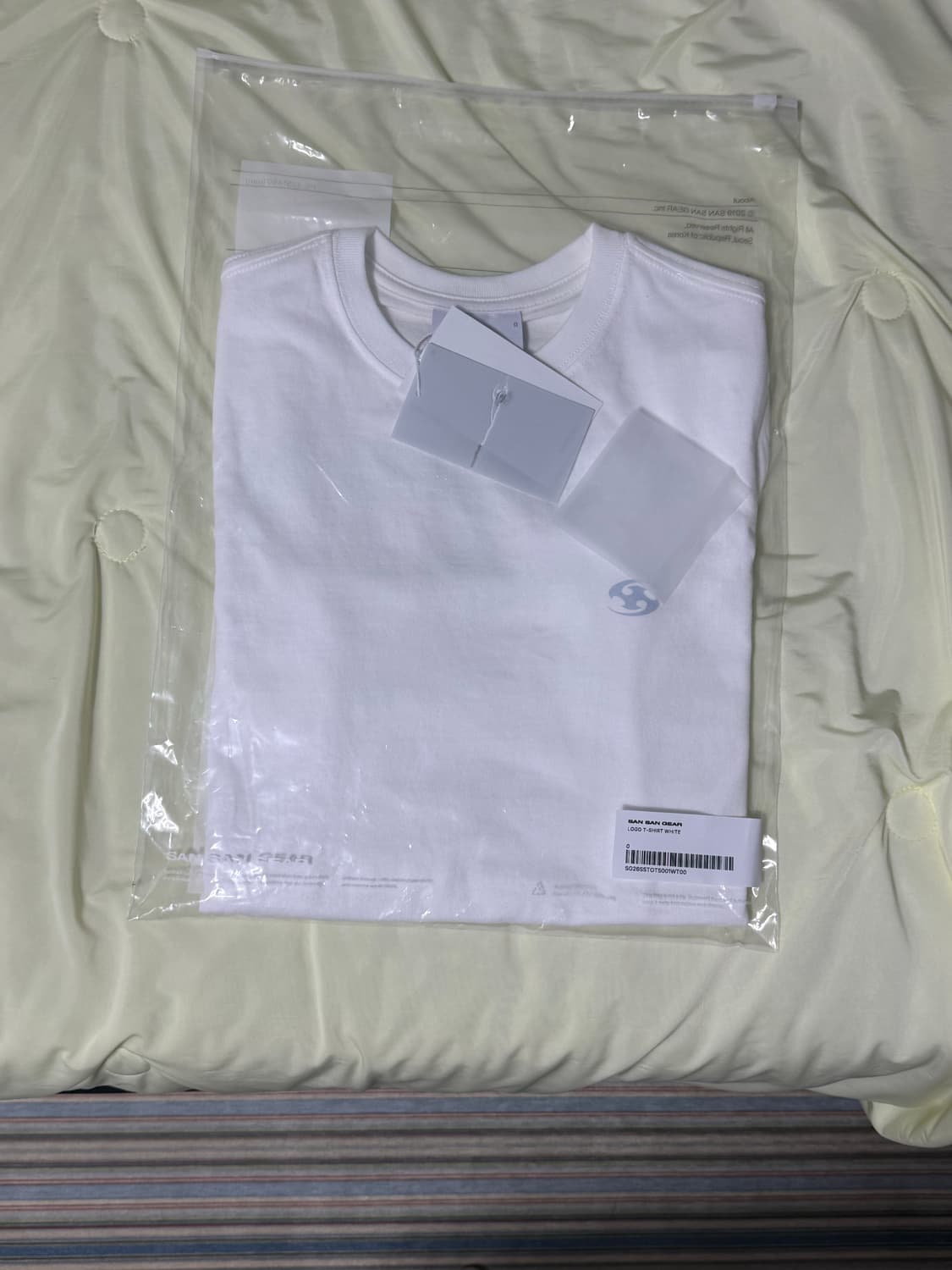(새상품) sansangear LOGO T-SHIRT_0 상품이미지3