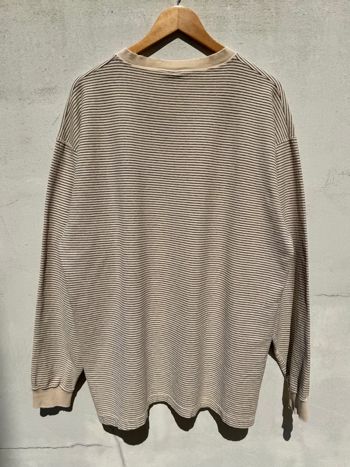 노피어 90s 스트라이프 빈티지 롱슬리브 티셔츠  상품이미지2