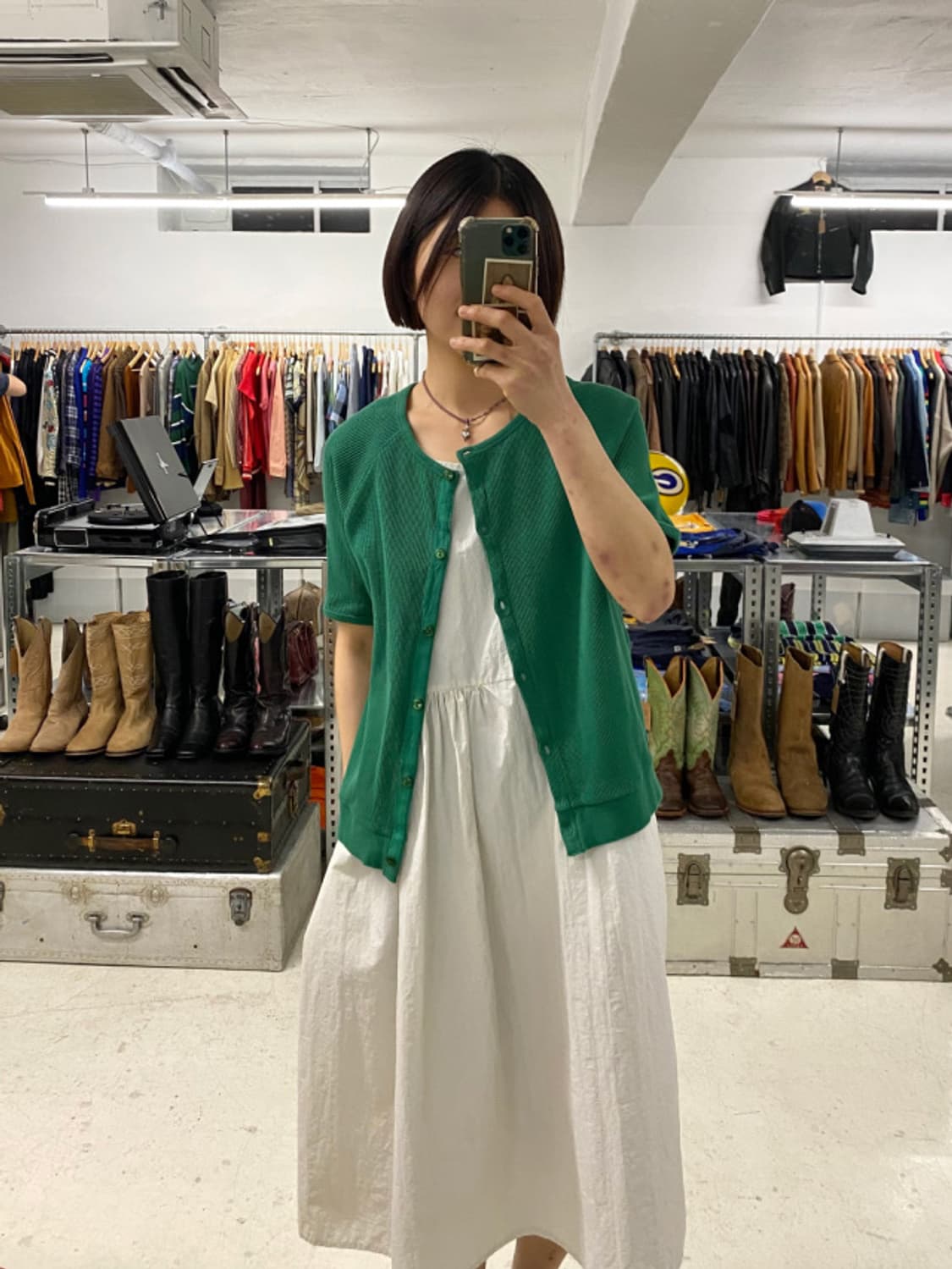 FREAK'S STORE half cardigan 반팔 가디건 상품이미지1