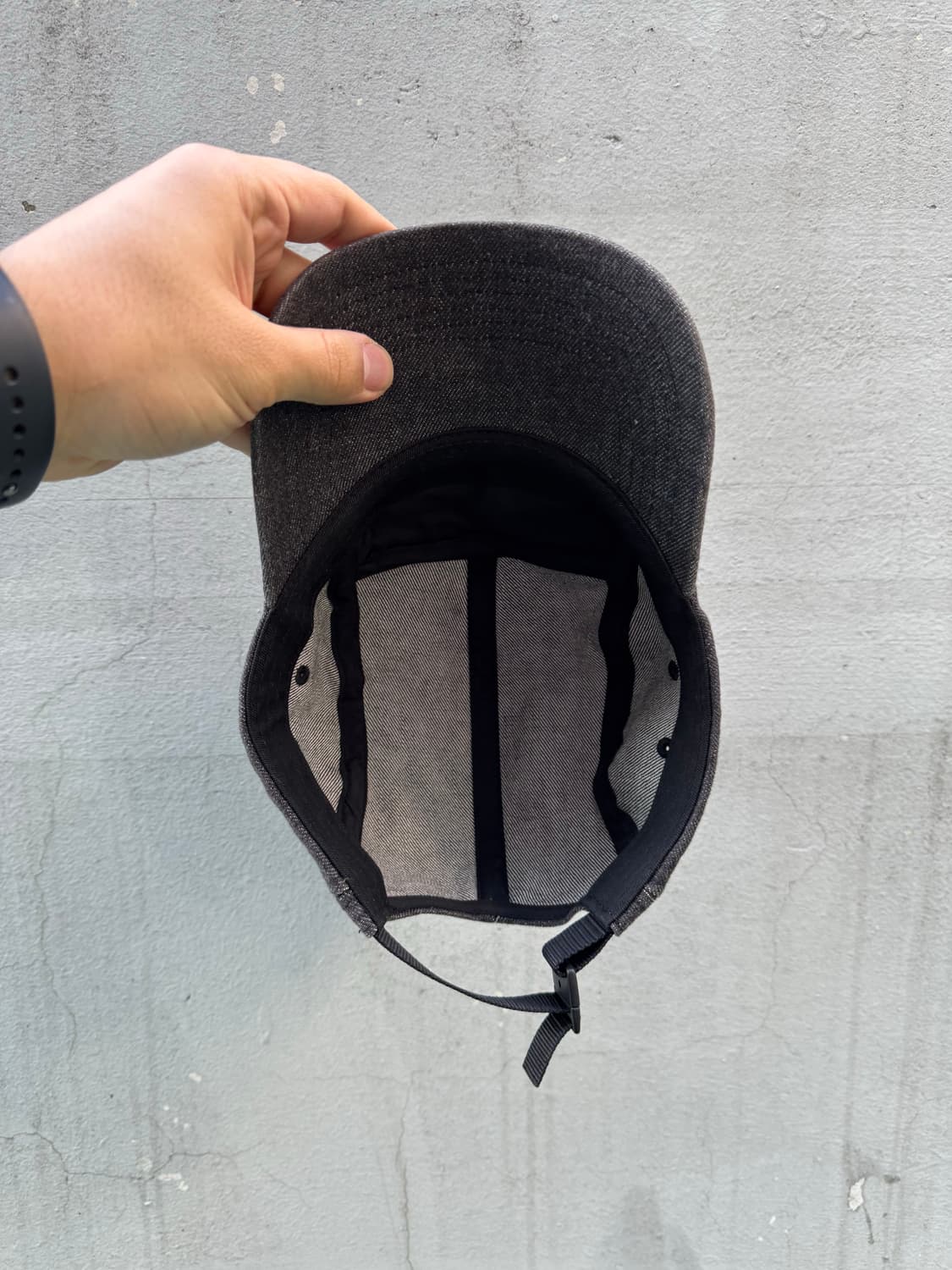 Ss20 슈프림 엠보스 데님 캠프캡 상품이미지6