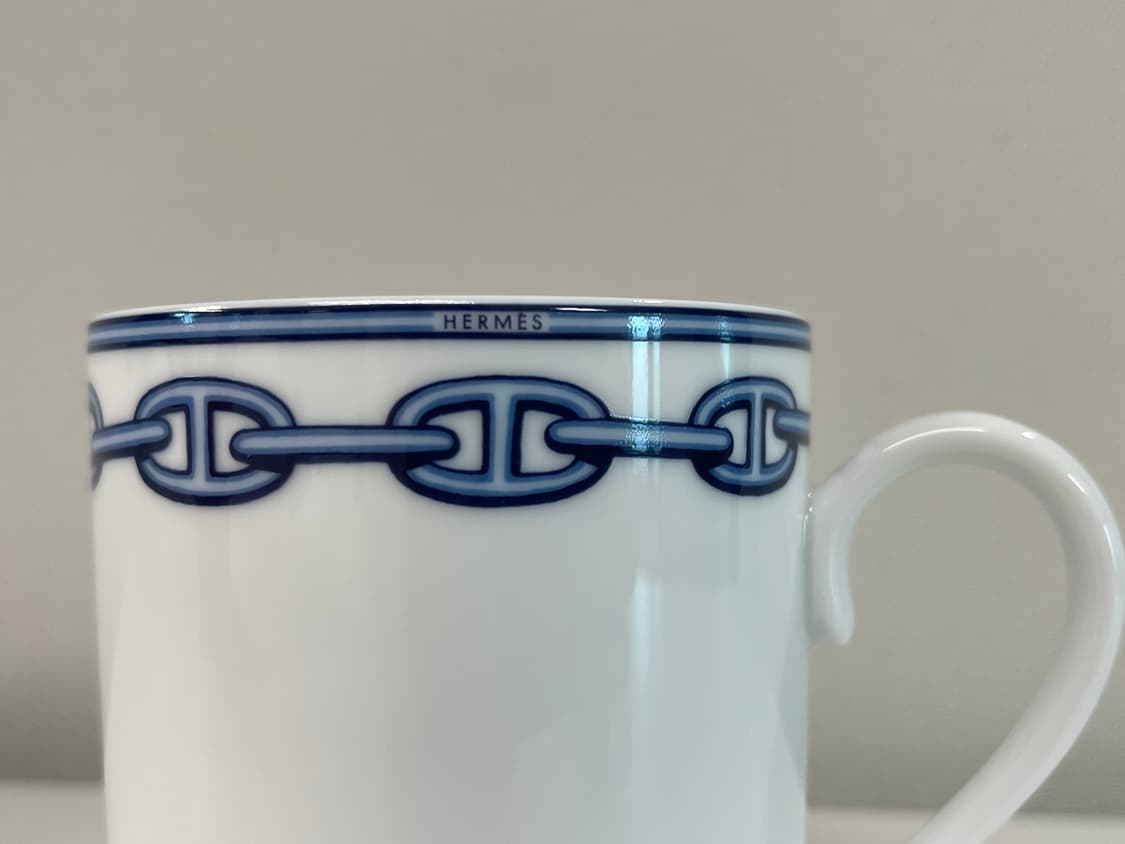 에르메스 샹달 블루 머그컵 1P 세트 HERMES 상품이미지3