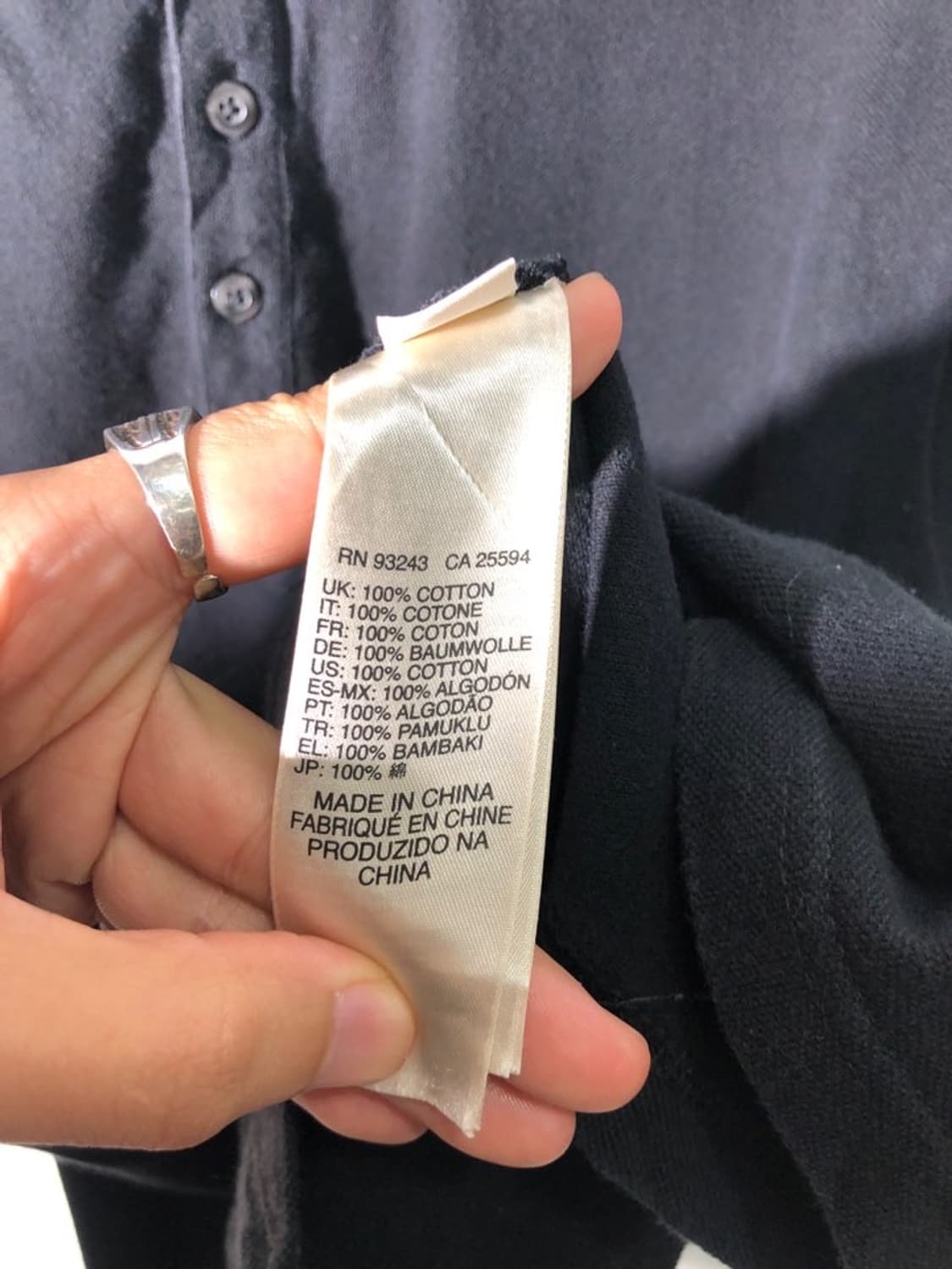 디젤 카라넥 반팔 티셔츠 상품이미지5