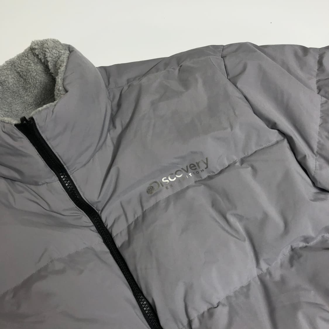 디스커버리 리버시블 뽀글이 패딩 2XL 상품이미지3