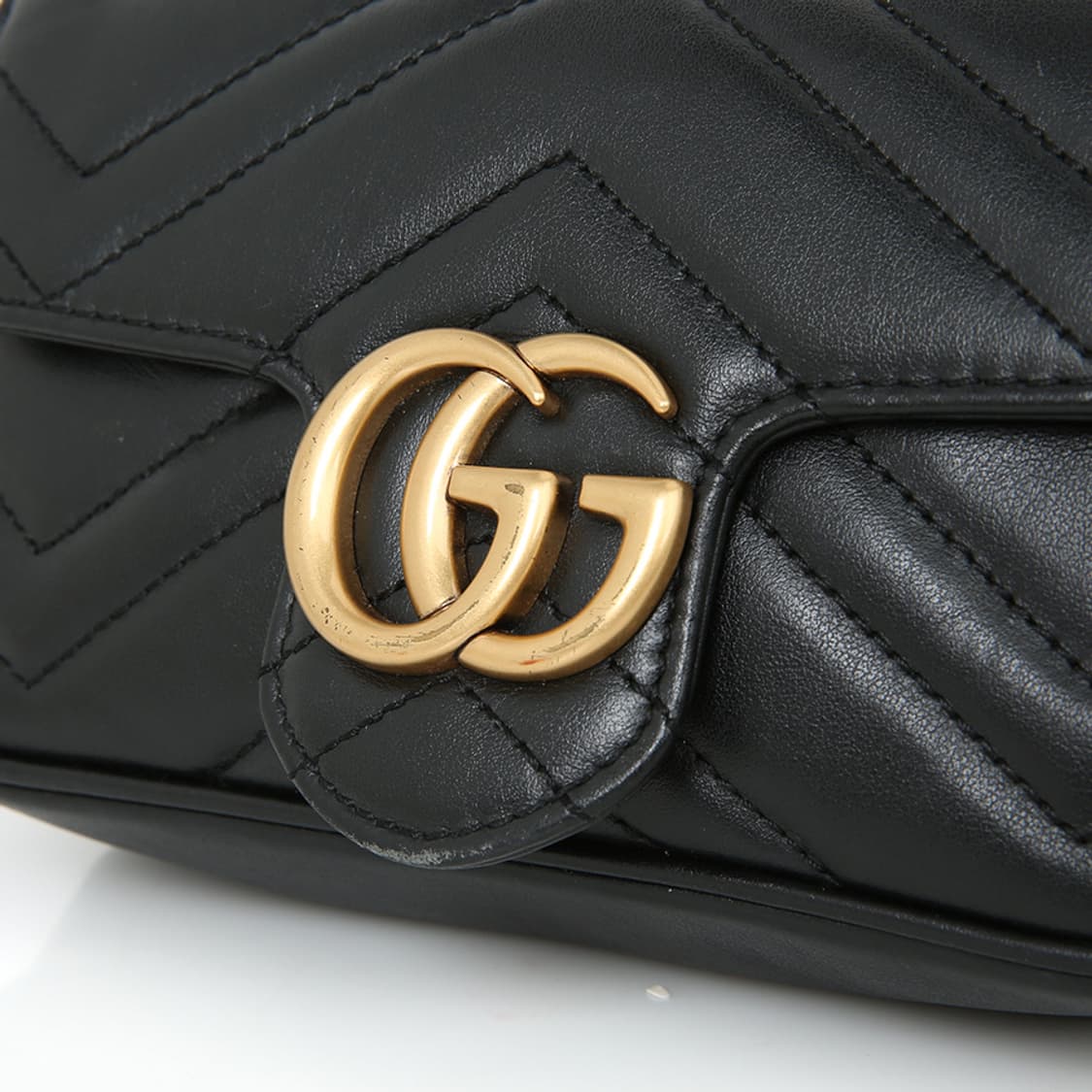 구찌 GG 마몽 마틀라세 수퍼 미니 체인 크로스백 476433 상품이미지8