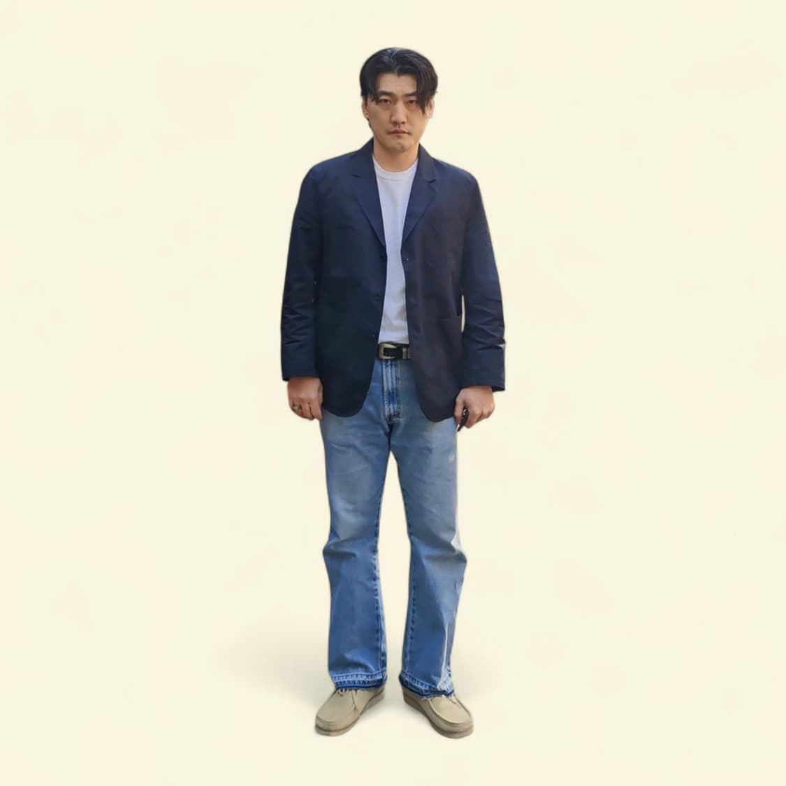 포터리 코튼 블레이저 자켓 4 N1316 상품이미지1