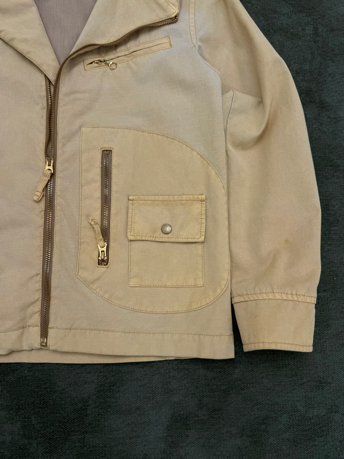 beams 캔버스 모토사이클 자켓 상품이미지3